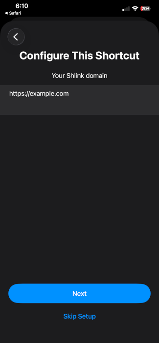 Set domain
