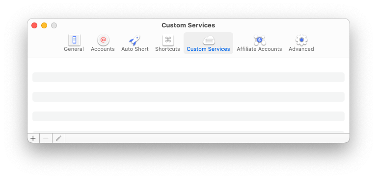 Short Menu for Mac custom services